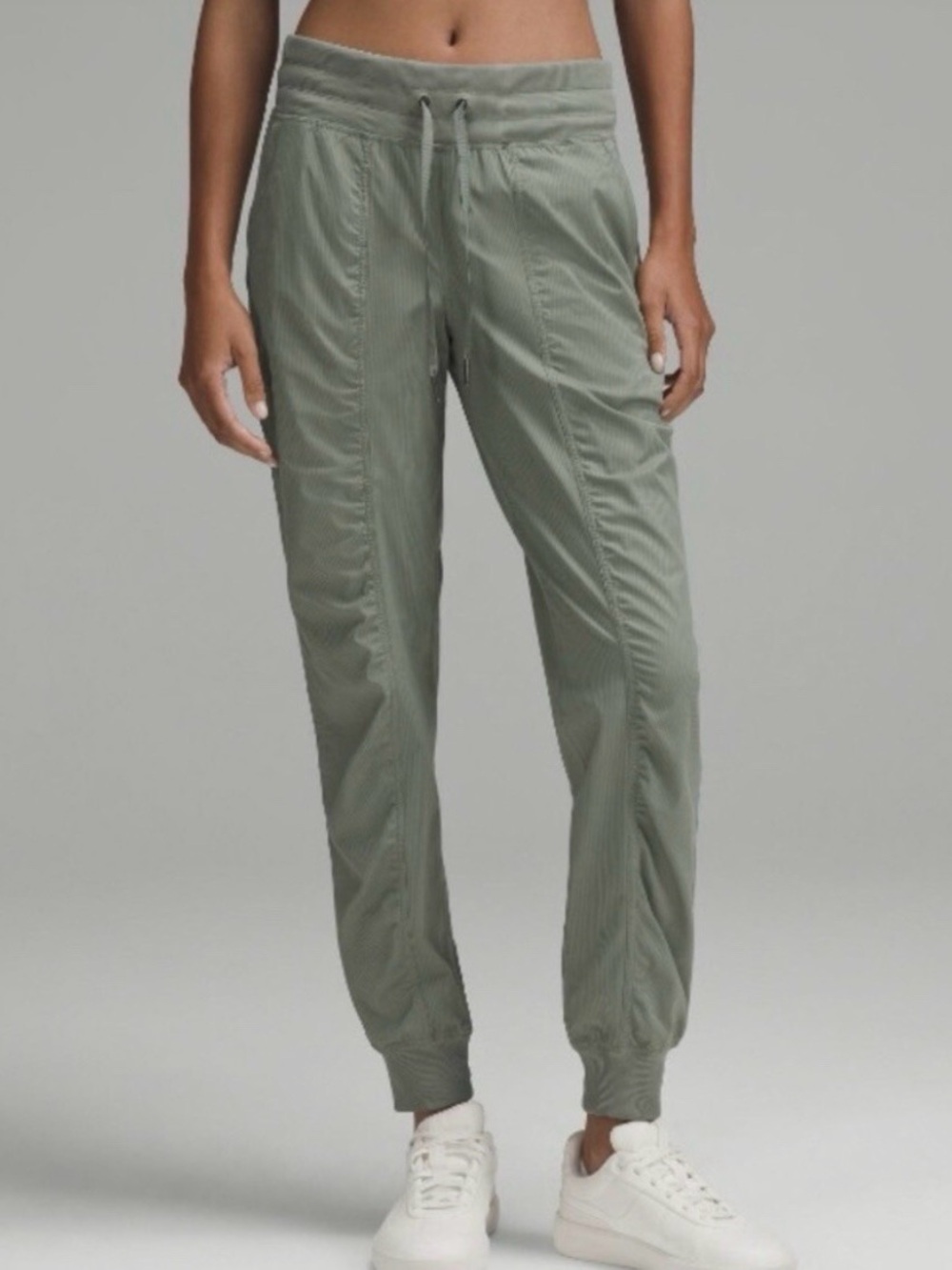lululemon athletica Olive Sage Drawstring Joggers